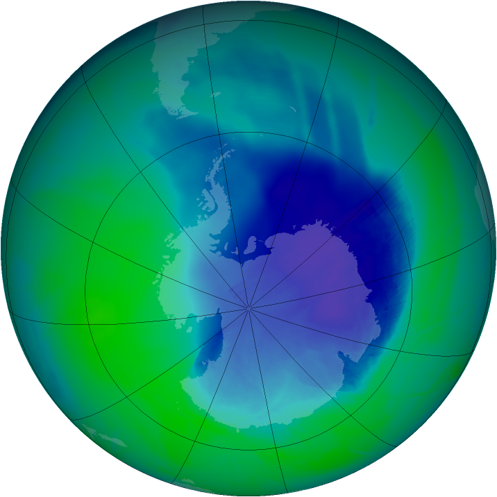 Ozone Map 2008-11-28
